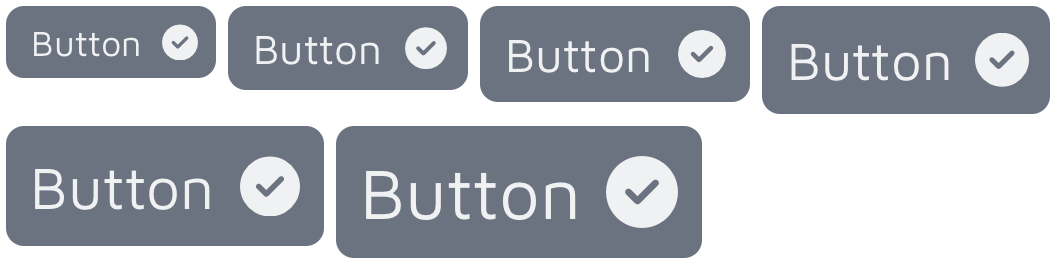 Buttons icon-left variant